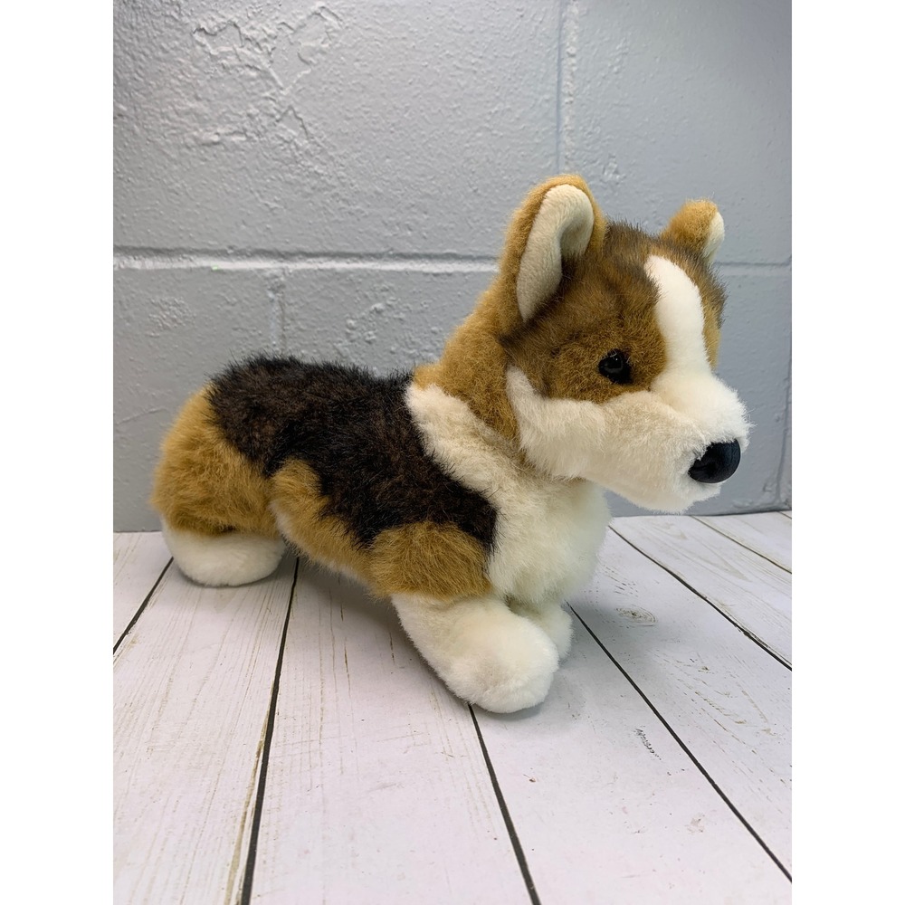 Douglas Cuddle Toy Plush Kirby Corgi Tri-Color Stuffed Animal